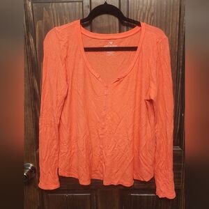 AE Soft & Sexy Waffle Long Sleeve